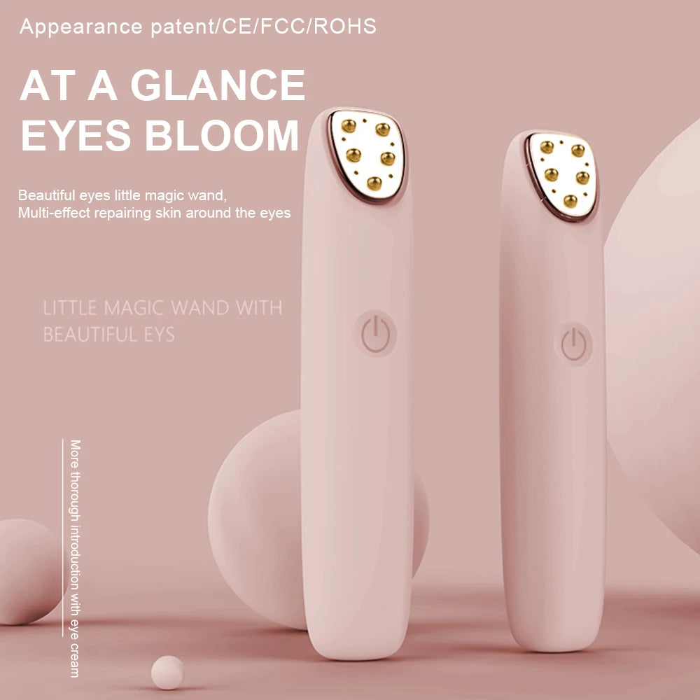 Barbie Electric Eye Massager ā RF & Vibration Therapy for Dark Circles & Puffiness