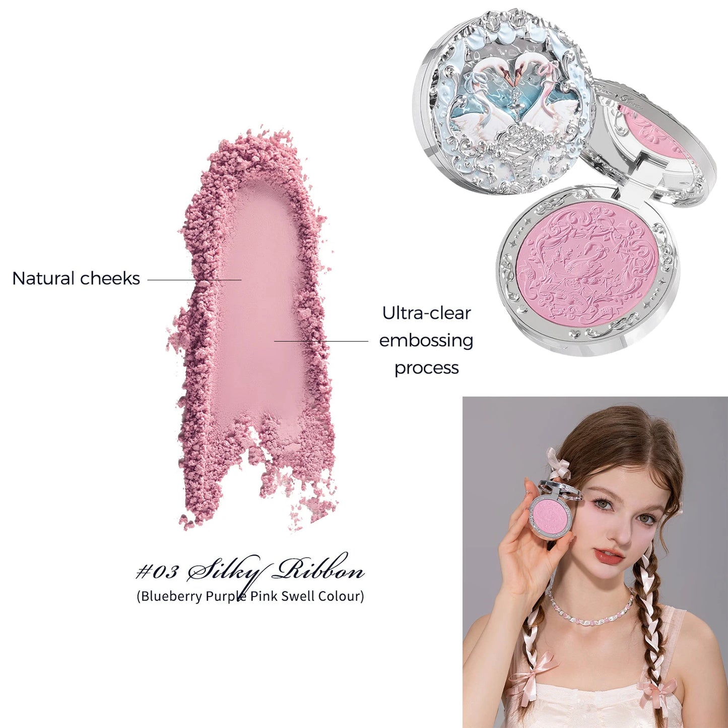 Flower Knows Full Collection Blush Natural Matte Cheek Color Long Lasting Waterproof Lightweight Vegan 5g