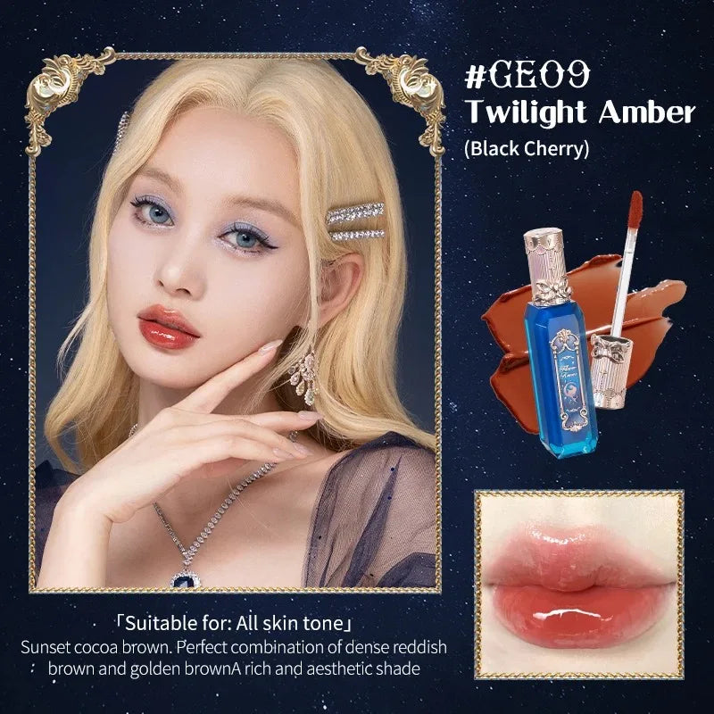 Flower Knows Makeup Sets Moonlight Mermaid Eyeshadow Little Angel Highlighter Powder Glow Waterproof Matte Lipstick Glossy