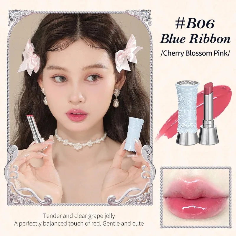 Flowerknows All In One Mackup Set Gift Box Flower Knows Glitter Eye Shadow Palette Blusher Long Lasting Gloss Lipstick With Bag