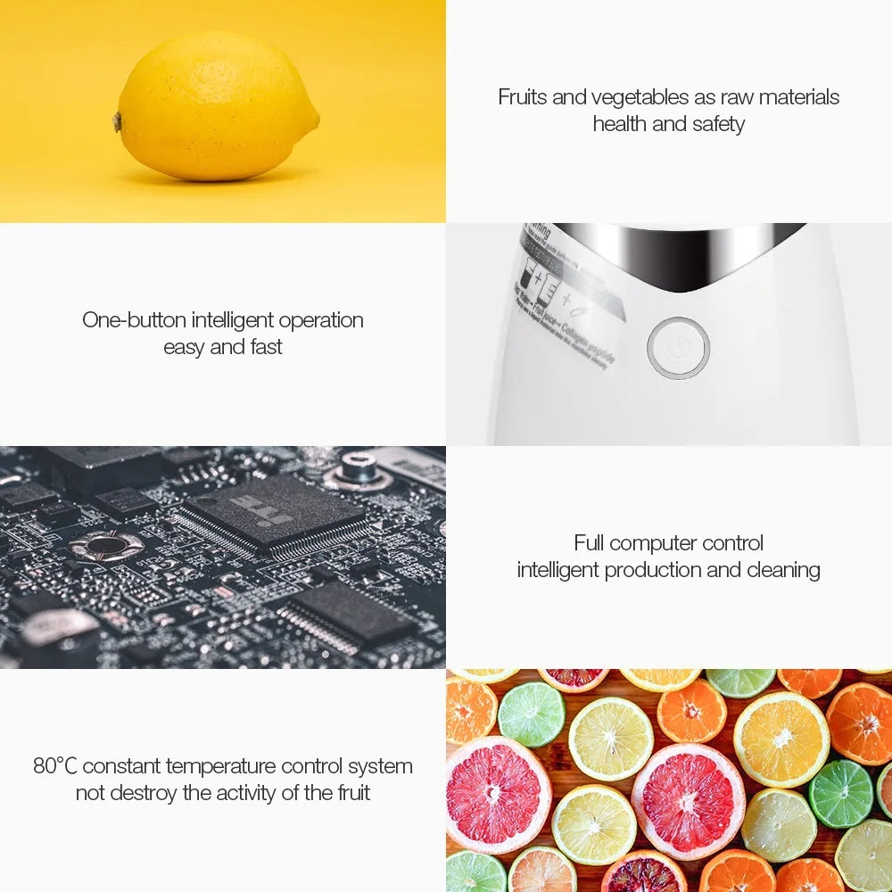 Automatic Fruit & Collagen Face Mask Maker
