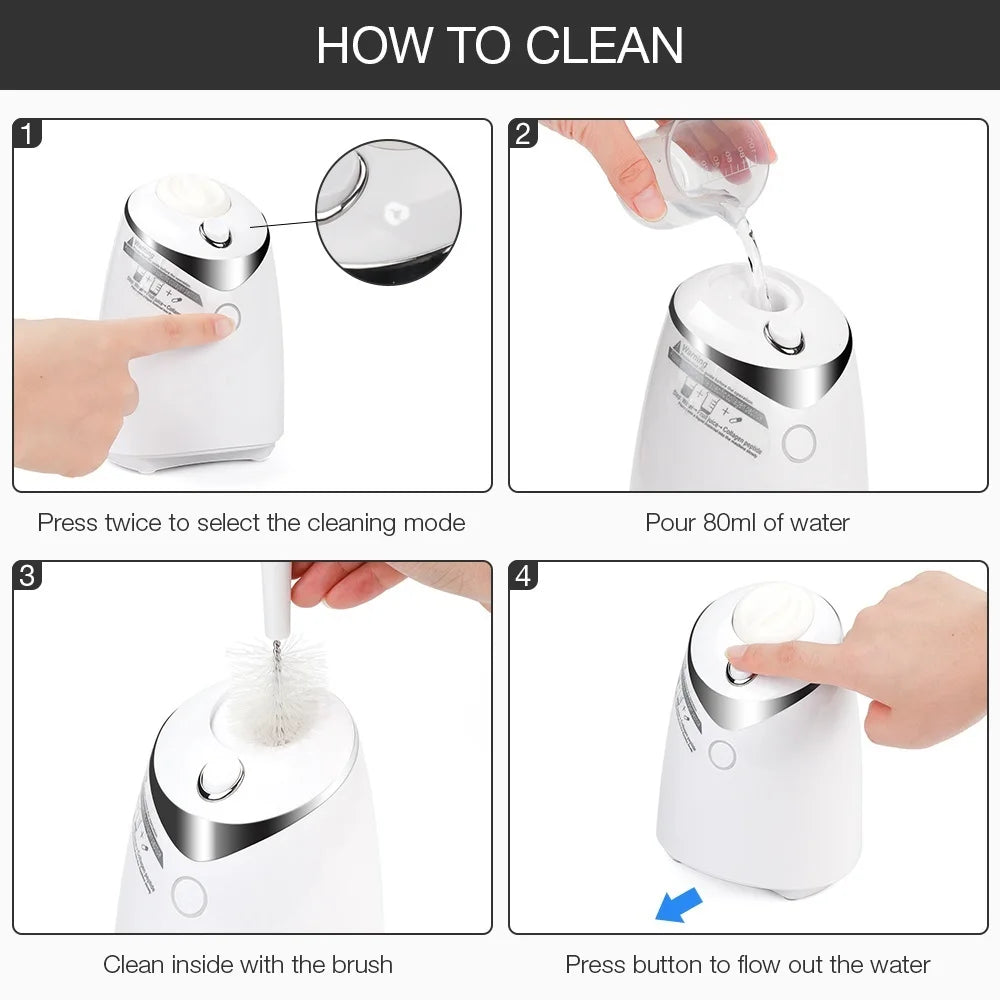 Automatic Fruit & Collagen Face Mask Maker