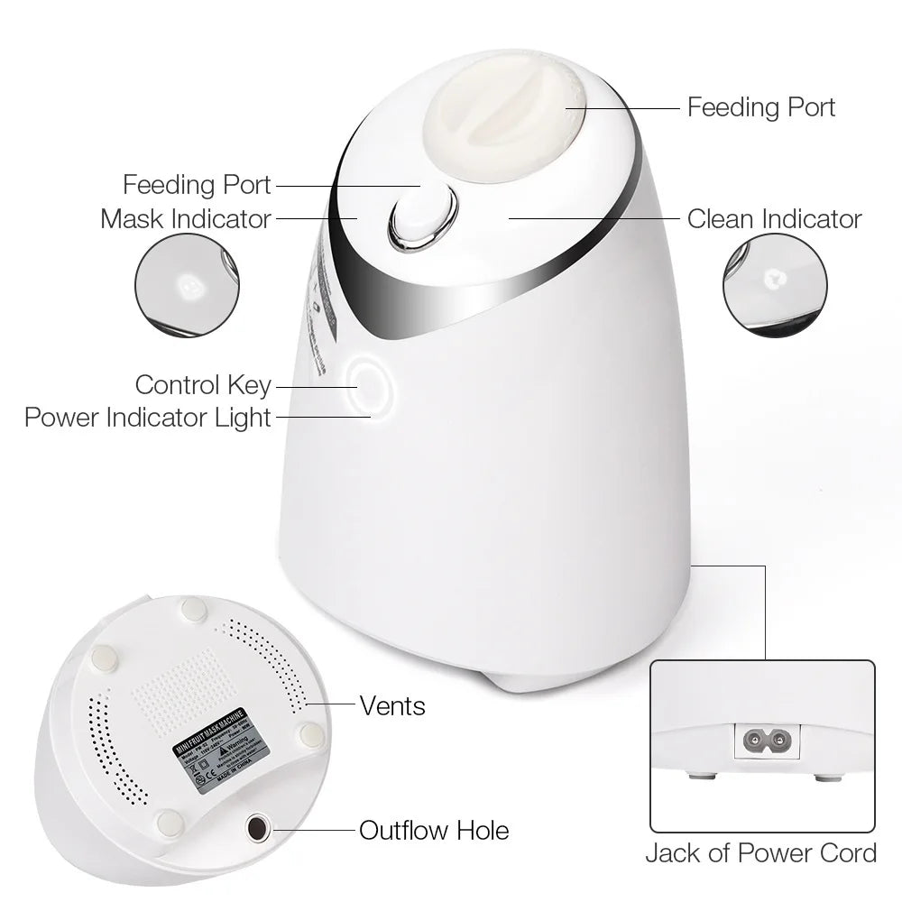 Automatic Fruit & Collagen Face Mask Maker