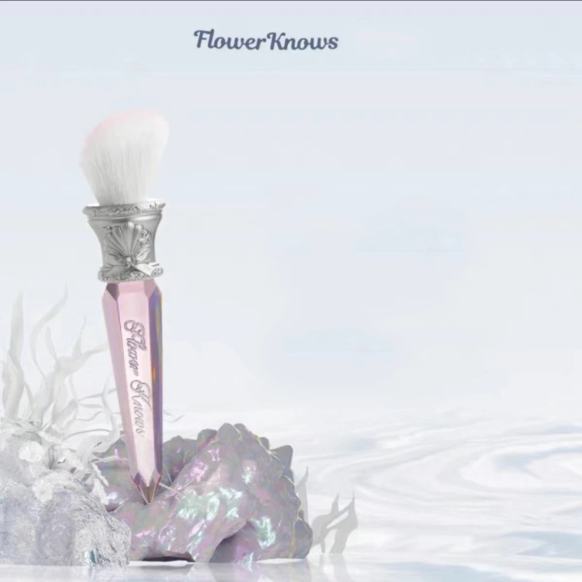 Flower Knows Swan Ballet Blush Wool Brush Mineral Powder Bronzer Contour Makeup Brushes By Flower Knows