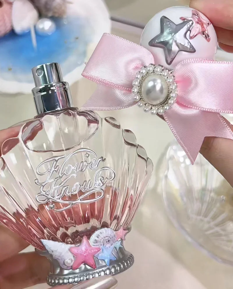 Flower knows Shell Pearl Collection Perfume Makeup Fruit Grapefruit Long Lasting Perfume 50ML