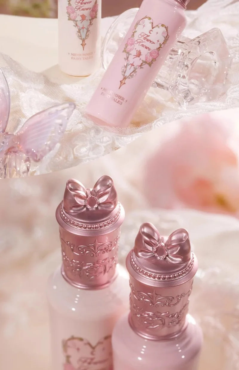 Flowerknows Midsummer Fairytales Brightening Liquid Concealer 2pcs Under Eye Makeup Natural Coverage,Lightweight,Conceals Set
