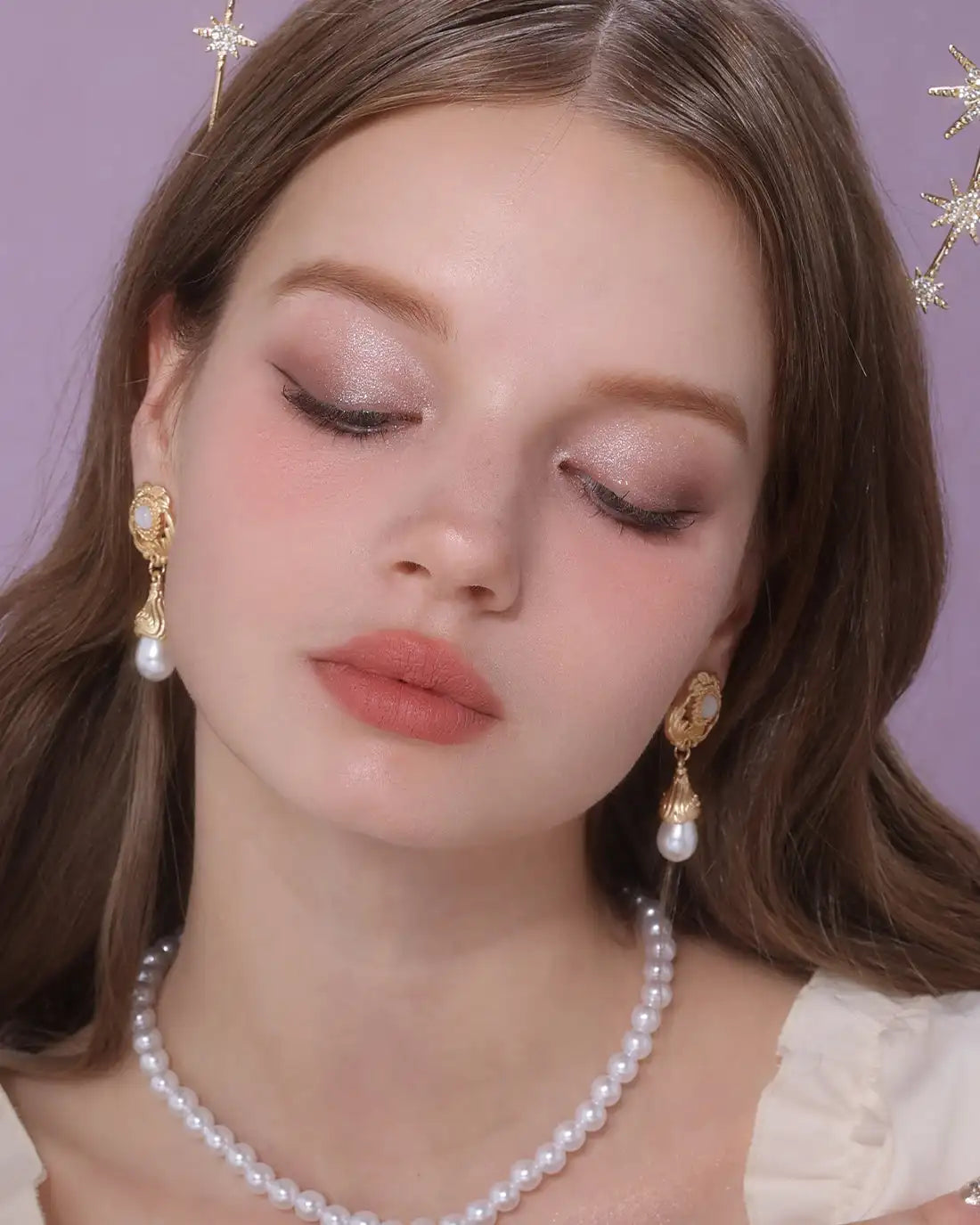 Flower Knows Little Angel 9 Color Eyeshadow Palette Matte Shimmer Glitter Vegan Cruelty Free Waterproof High Pigment eyeshadow