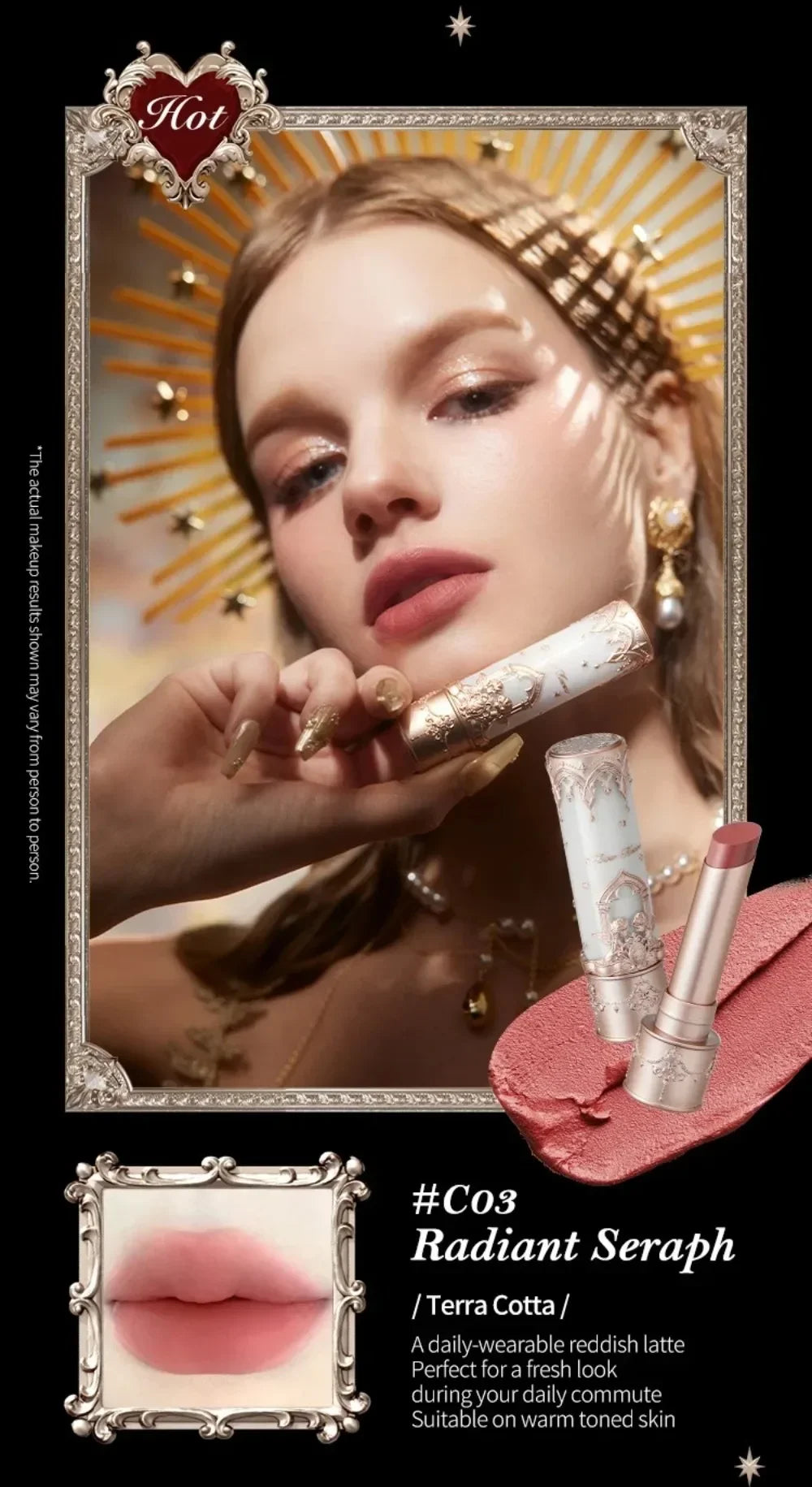 Flower Know Little Angel Collection Makeup Gift Box Eyeshadow Blush Cream Matte Lipstick Highlighter Full Kit All In One