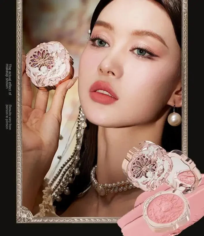 Flower Know Little Angel Collection Makeup Gift Box Eyeshadow Blush Cream Matte Lipstick Highlighter Full Kit All In One
