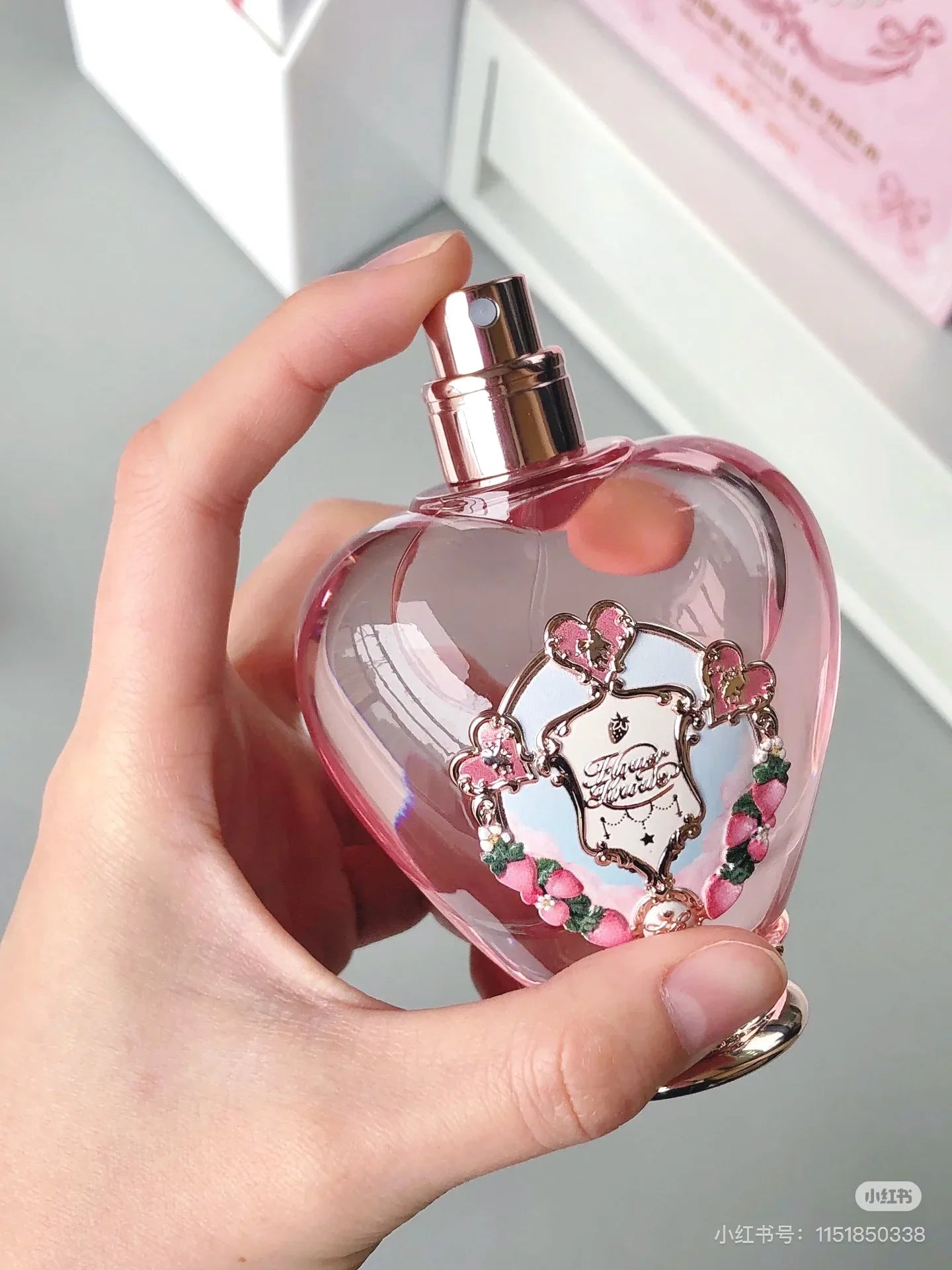 Flower knows Shell Pearl Collection Perfume Makeup Fruit Grapefruit Long Lasting Perfume 50ML