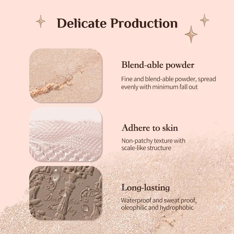 Flowerknows Make Up Sets Cosmetics Full Set Gift Box Makeup Kit Lip Glaze Matte Blush Powder Eye Shadow Highlighter Contour