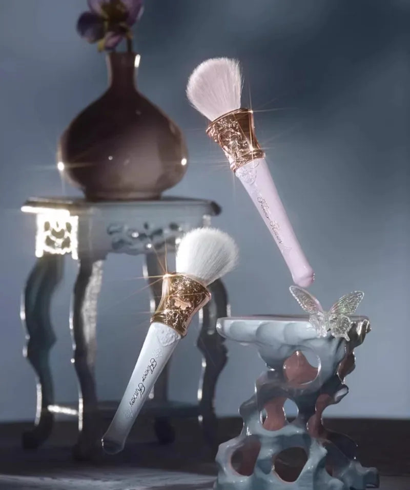 Flower Knows Butterfly Cloud Collar Collection Angle Powder Brush Makeup Brushes Cosmetic Tools