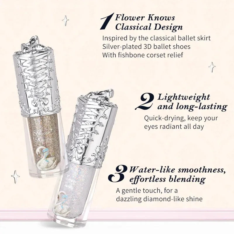 Flowerknows Butterfly Cloud Collar Collection Professional Makeup Gift Set Flower Know Make Up Kit Full Set 13Pcs Box For Women