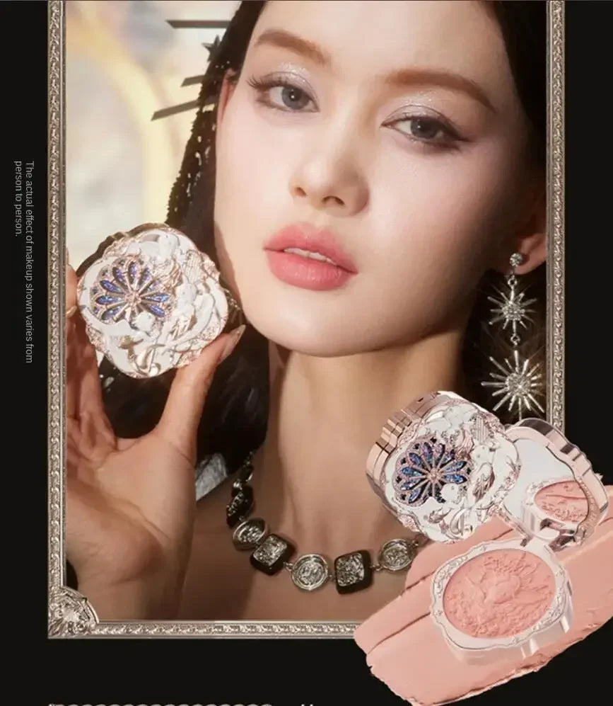 Flower Know Little Angel Collection Makeup Gift Box Eyeshadow Blush Cream Matte Lipstick Highlighter Full Kit All In One