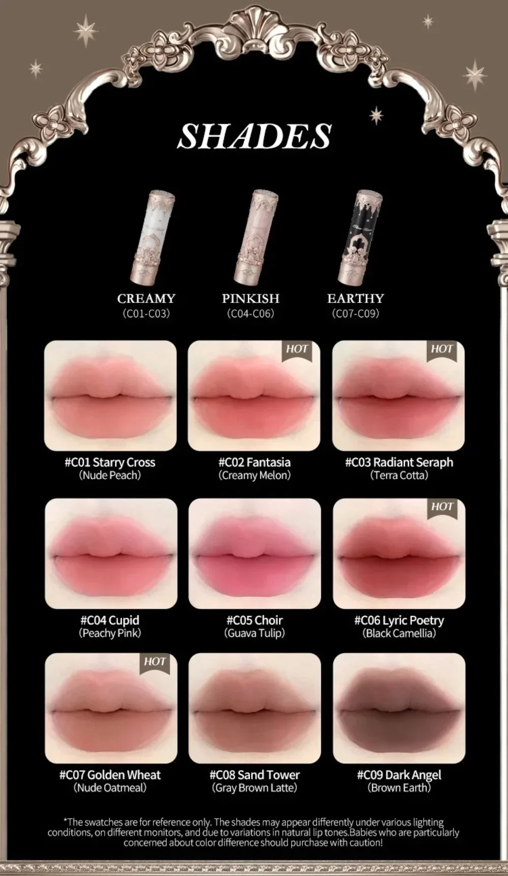 Flower Know Little Angel Collection Makeup Gift Box Eyeshadow Blush Cream Matte Lipstick Highlighter Full Kit All In One