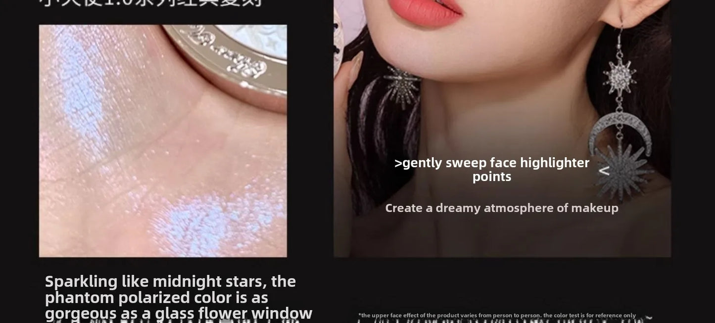 Flower Knows Little Angel Embossed Highlighter Natural brightening water light three-dimensional contour powder