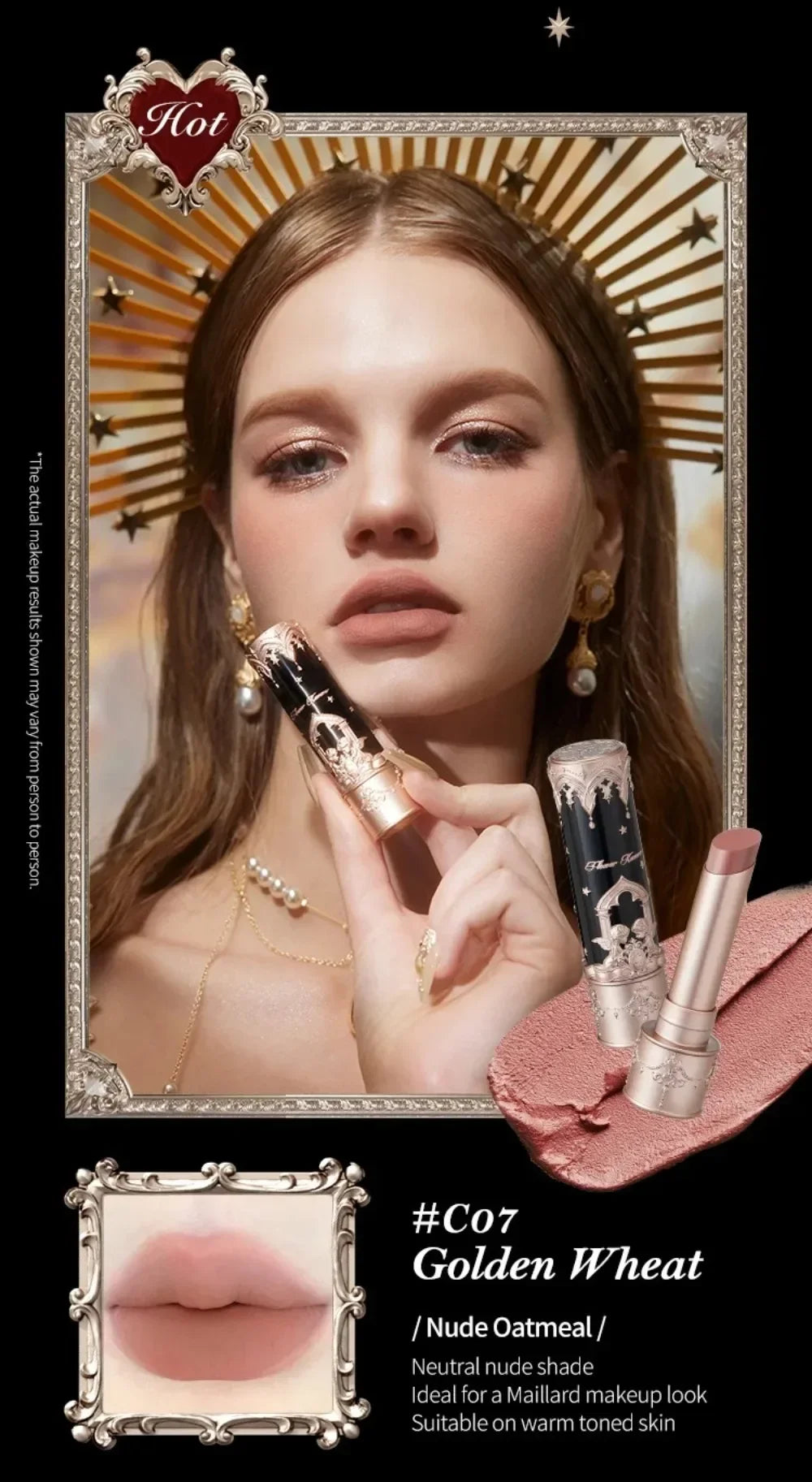 Flower Know Little Angel Collection Makeup Gift Box Eyeshadow Blush Cream Matte Lipstick Highlighter Full Kit All In One