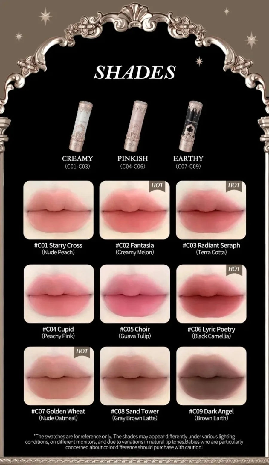 Flower knows Little Angel Big Makeup Sets Gift Box All In Eyeshadow Blush Cream Matte Lipstick Highlighter Full Kit De Maquillaje