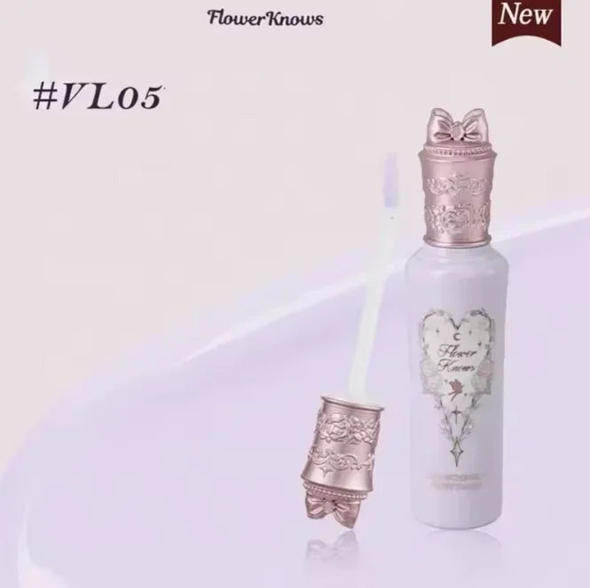 Flower Knows Makeup Sets Moonlight Mermaid Eyeshadow Little Angel Highlighter Powder Glow Waterproof Matte Lipstick Glossy