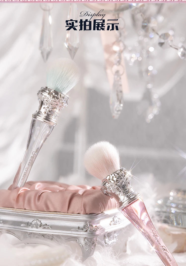 Flower Knows Swan Ballet Blush Wool Brush Mineral Powder Bronzer Contour Makeup Brushes By Flower Knows