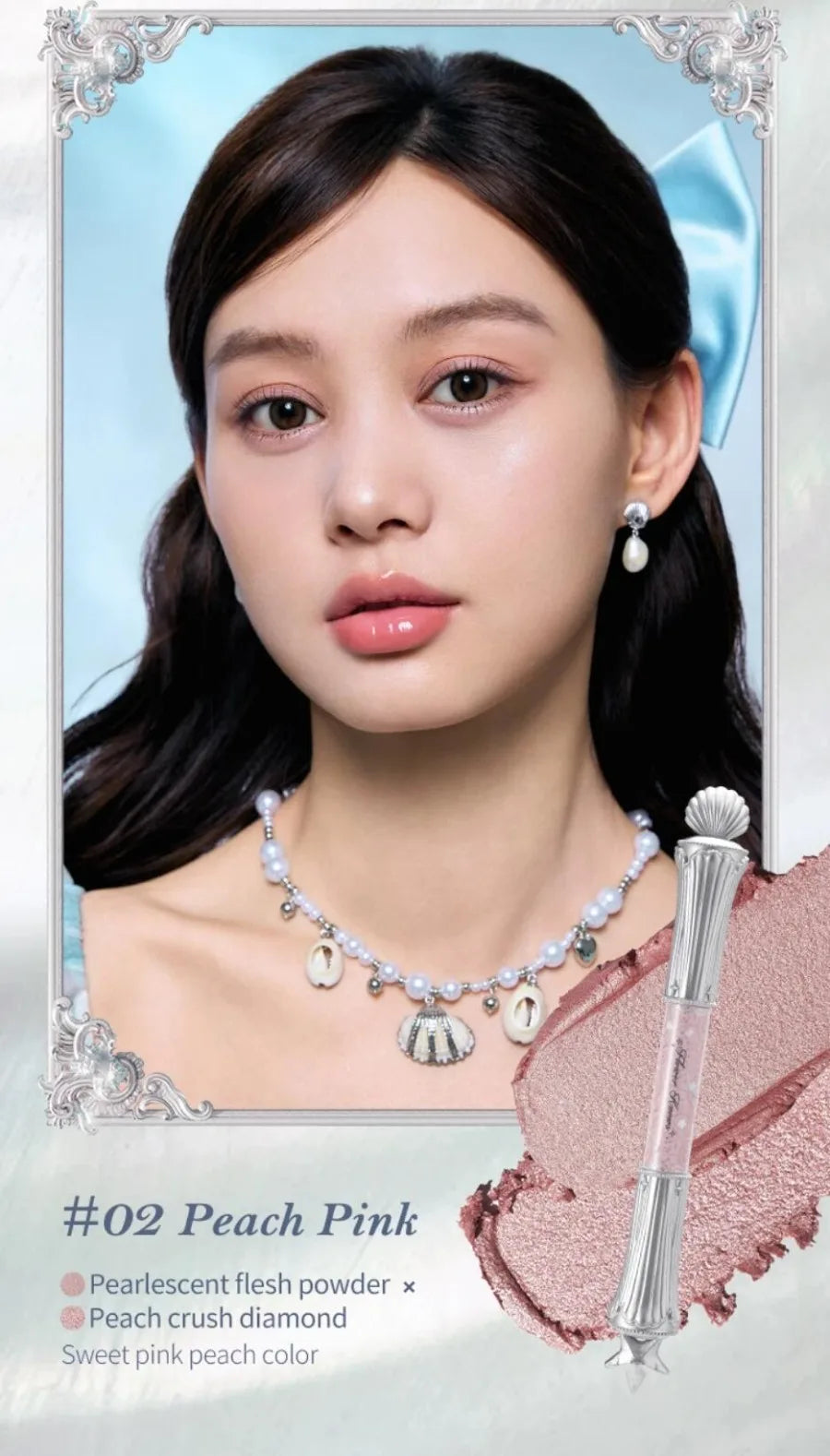 Flower knows Little Angel Big Makeup Sets Gift Box All In Eyeshadow Blush Cream Matte Lipstick Highlighter Full Kit De Maquillaje