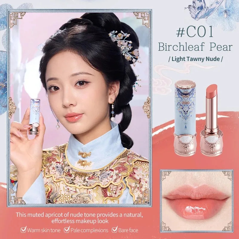 Flowerknows All In One Mackup Set Gift Box Flower Knows Glitter Eye Shadow Palette Blusher Long Lasting Gloss Lipstick With Bag