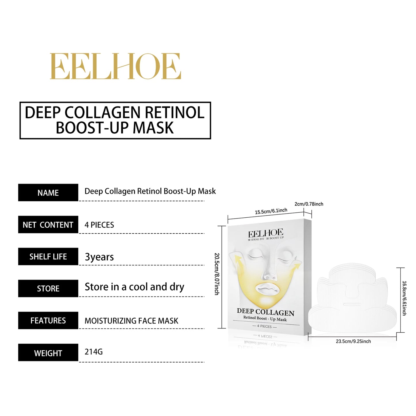 Deep Collagen Retinol Firming Mask Lifting