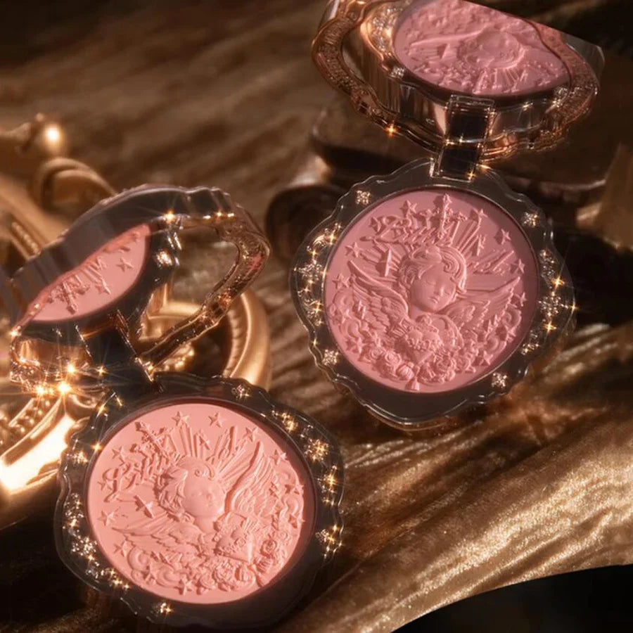 Flower Knows Cream Blush Korean Makeup Smooth Long Lasting Cloud Skin Look Natural Glow Cheek Tint Face Enhancer
