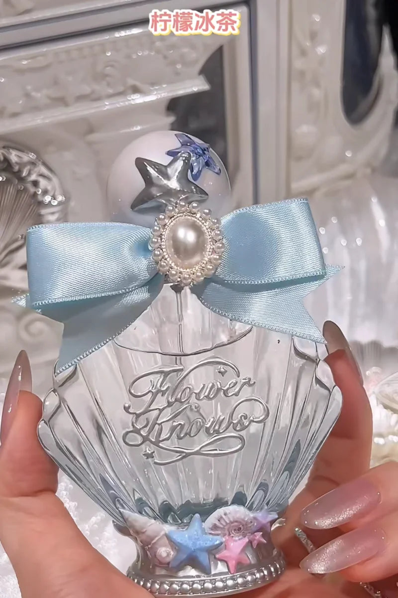 Flower knows Shell Pearl Collection Perfume Makeup Fruit Grapefruit Long Lasting Perfume 50ML