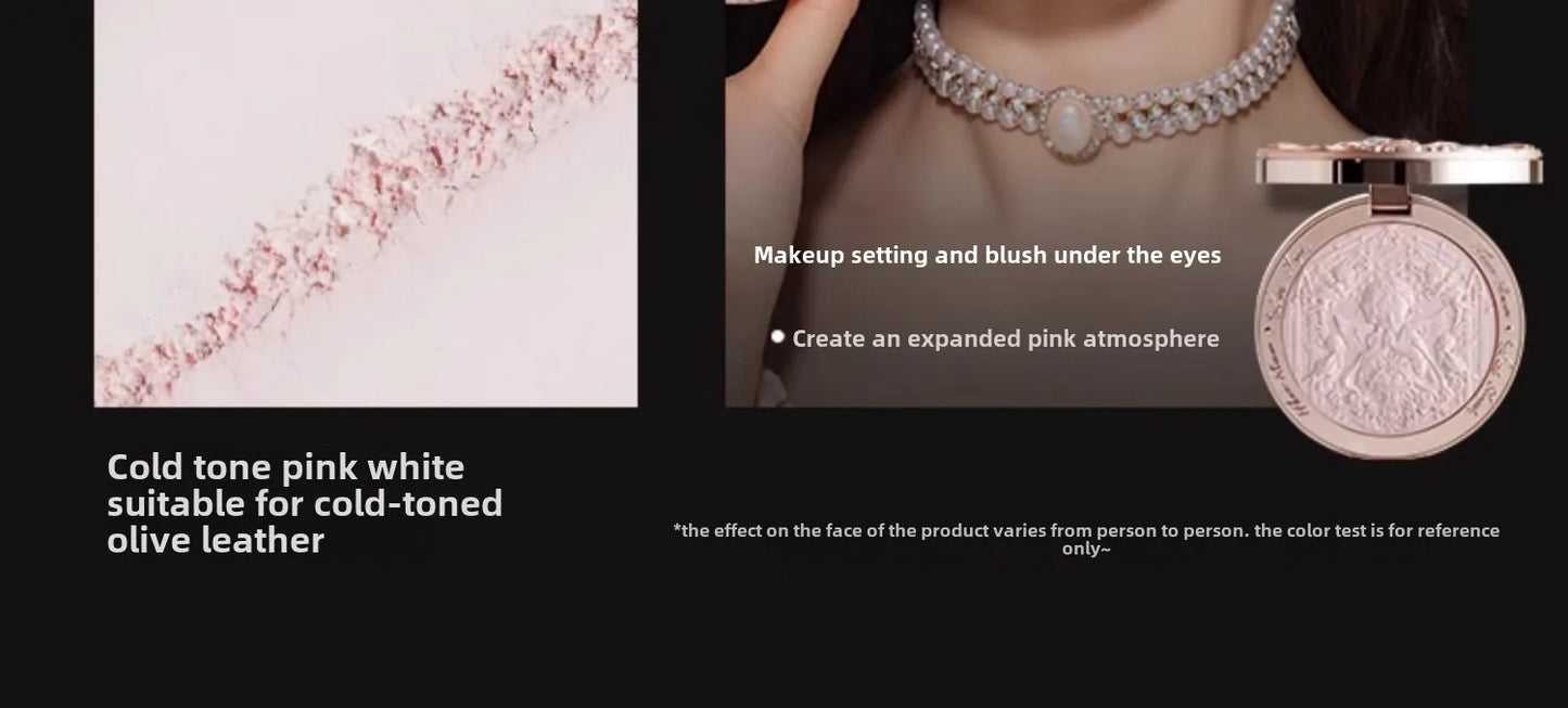 Flower Knows Little Angel Embossed Highlighter Natural brightening water light three-dimensional contour powder