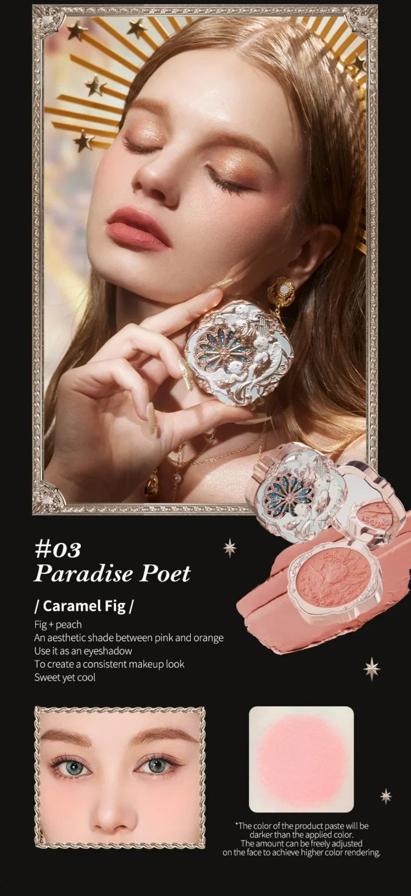 Flower Knows Makeup Sets Moonlight Mermaid Eyeshadow Little Angel Highlighter Powder Glow Waterproof Matte Lipstick Glossy