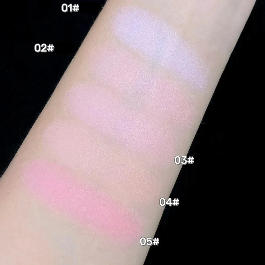 Flower Knows Moonlight Mermaid Blush Powder 5g Long Lasting Soft Matte Vegan Waterproof Natural Glow Fairycore Cheek Makeup