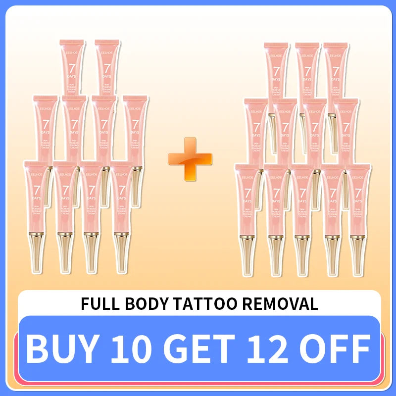 Tattoo Removal Cream for Permanent Makeup and Body Ink – Fast 7 Day Solution