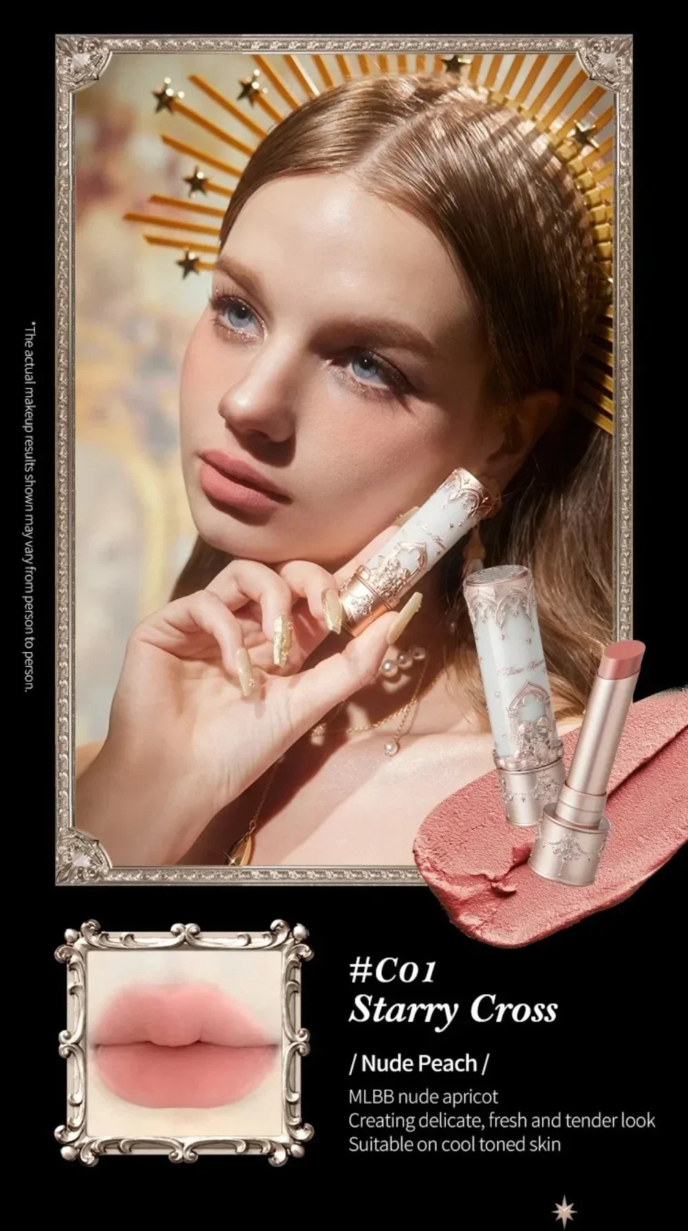 Flower Know Little Angel Collection Makeup Gift Box Eyeshadow Blush Cream Matte Lipstick Highlighter Full Kit All In One