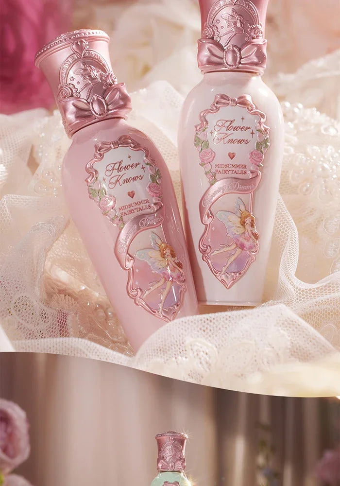 Flower Knows Midsummer Night Series Mirror Lip Gloss Film-forming Lip Balm Moisturizing Long Lasting Non-sticky ALL Lips Makeup