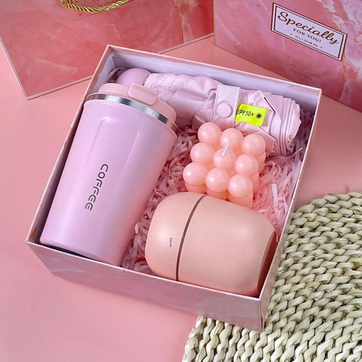 Luxury Gift Box Set for Women – Bridesmaid & Birthday Present with Accessories & Greeting Card