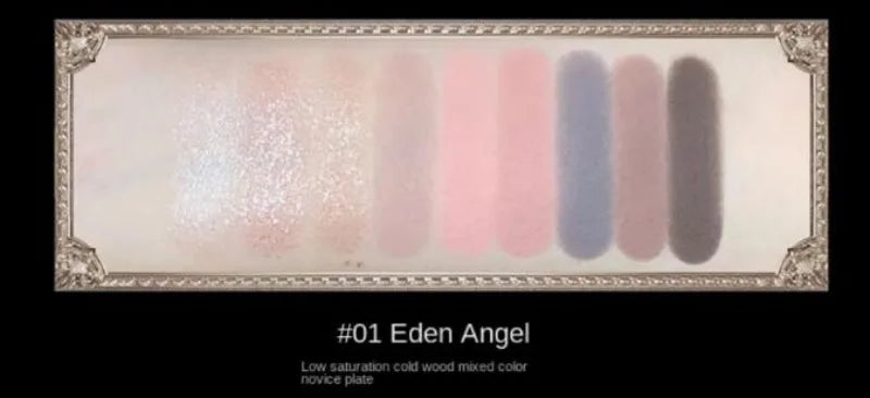 Flower Knows Gift Set Little Angel Lip Glaze Original Matte Blush For Cheeks Vegan Long Lasting Eyeshadow Palette Make Up Set