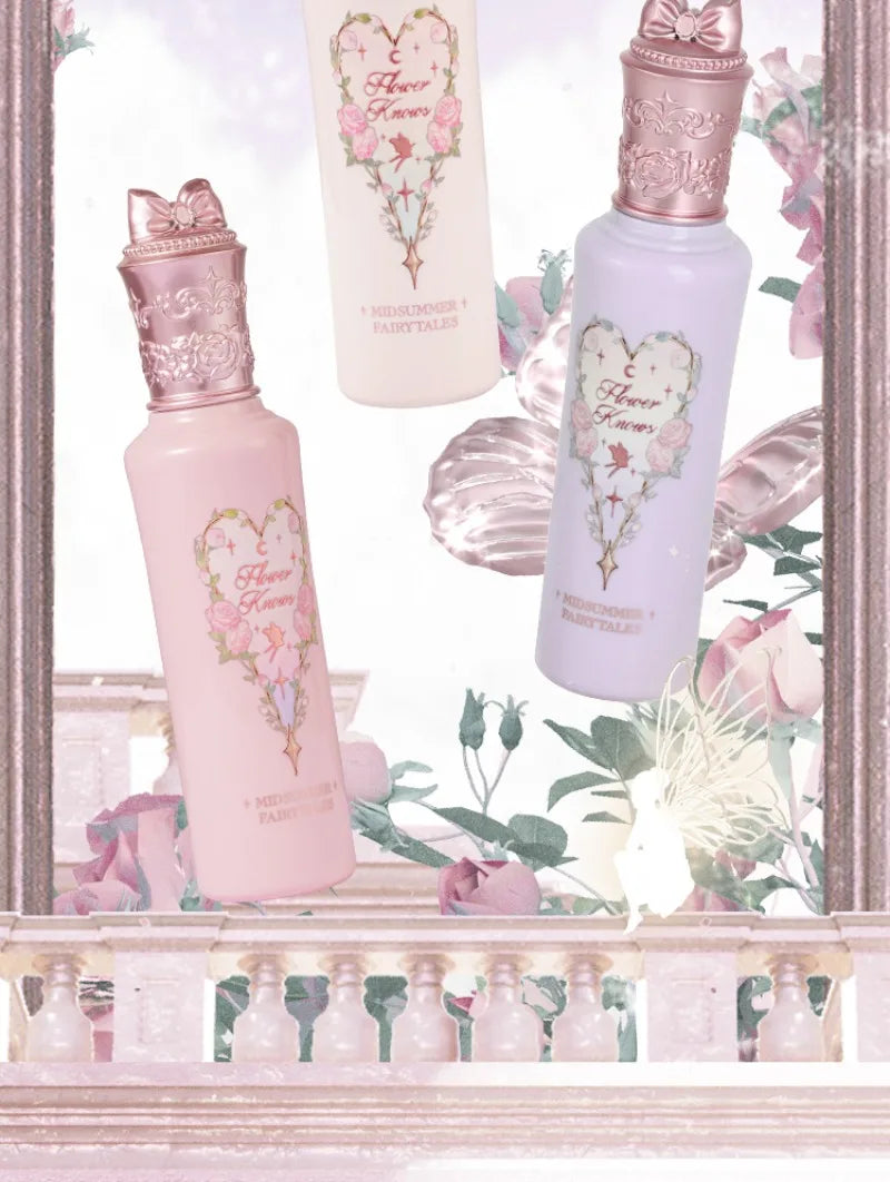 Flower Knows Midsummer Fairytales Brightening Concealer Set Liquid Under Eye Makeup Natural Coverage,Lightweight,Conceals 5pcs
