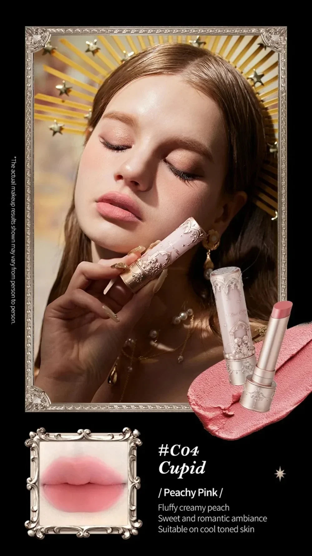Flower Know Little Angel Collection Makeup Gift Box Eyeshadow Blush Cream Matte Lipstick Highlighter Full Kit All In One