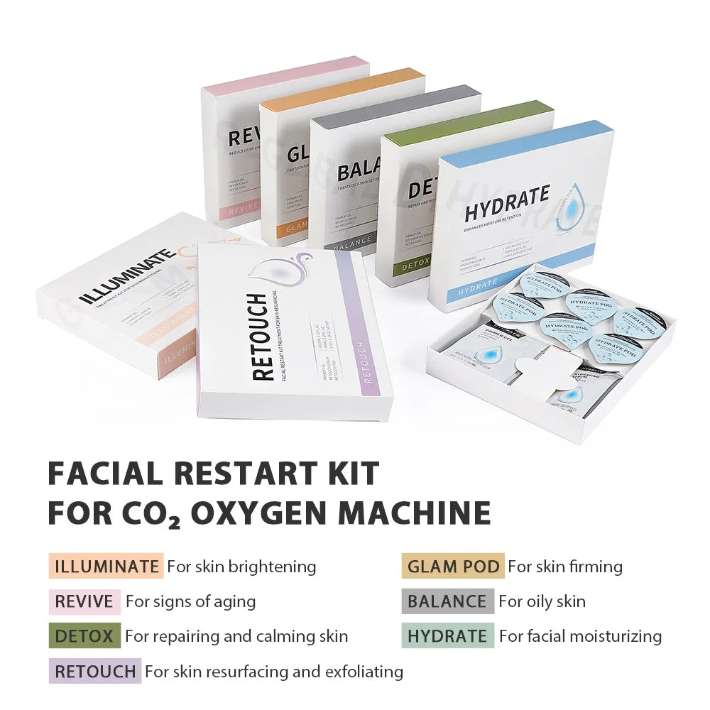 Facial CO2 Oxygen Bubble Gel – Brighten & Lift