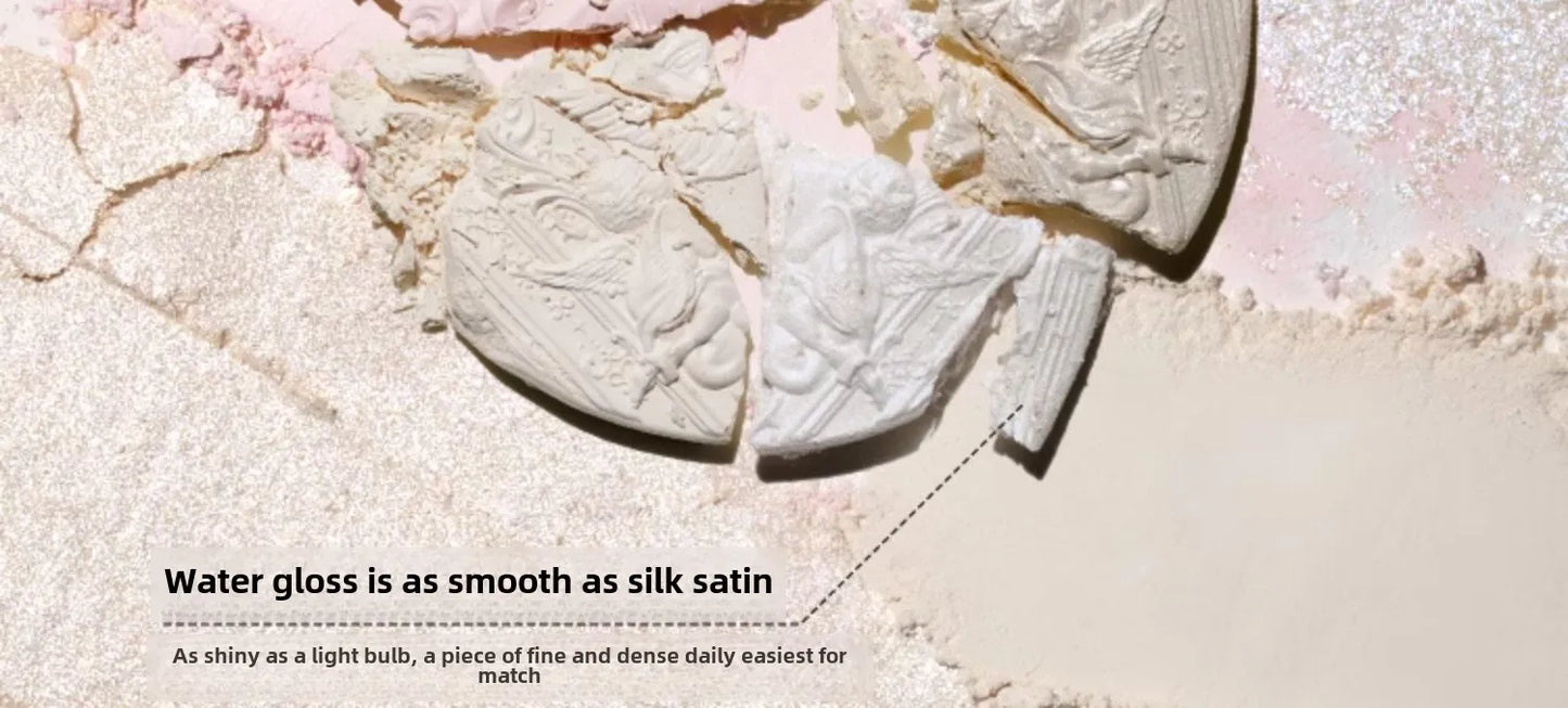 Flower Knows Little Angel Embossed Highlighter Natural brightening water light three-dimensional contour powder