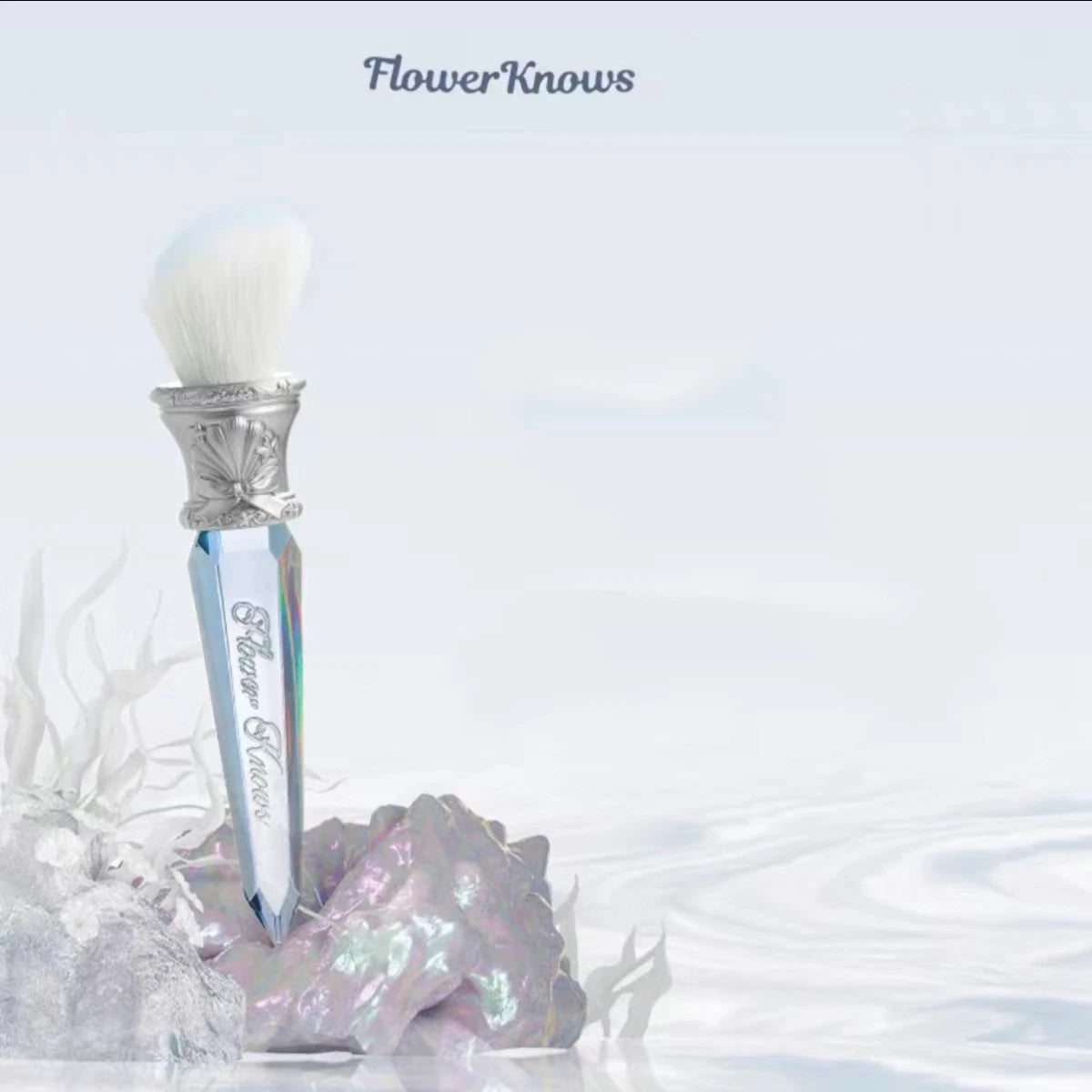 Flower Knows Swan Ballet Blush Wool Brush Mineral Powder Bronzer Contour Makeup Brushes By Flower Knows