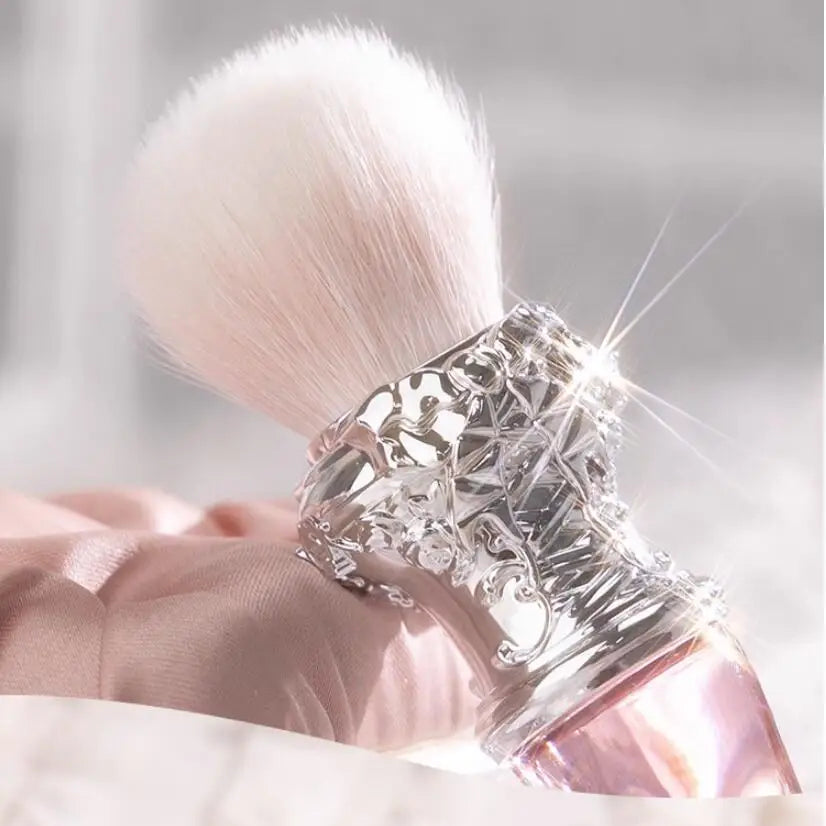 Flower Knows Swan Ballet Blush Wool Brush Mineral Powder Bronzer Contour Makeup Brushes By Flower Knows