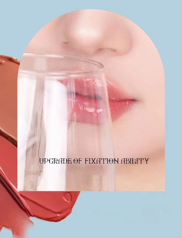 Flower Knows Moonlight Mermaid Series Jewelry Lip Glaze Moisturizing Non-sticky Glossy mirror surface Hydrating Long-lasting