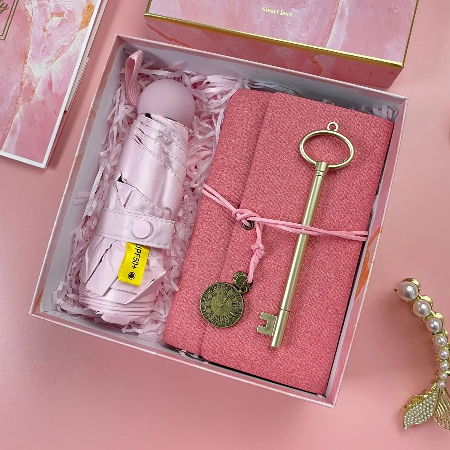 Luxury Gift Box Set for Women – Bridesmaid & Birthday Present with Accessories & Greeting Card