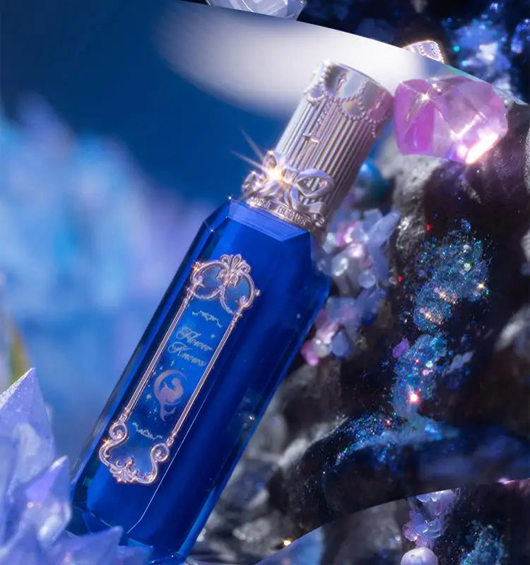 Flower Knows Moonlight Mermaid Series Jewelry Lip Glaze Moisturizing Non-sticky Glossy mirror surface Hydrating Long-lasting