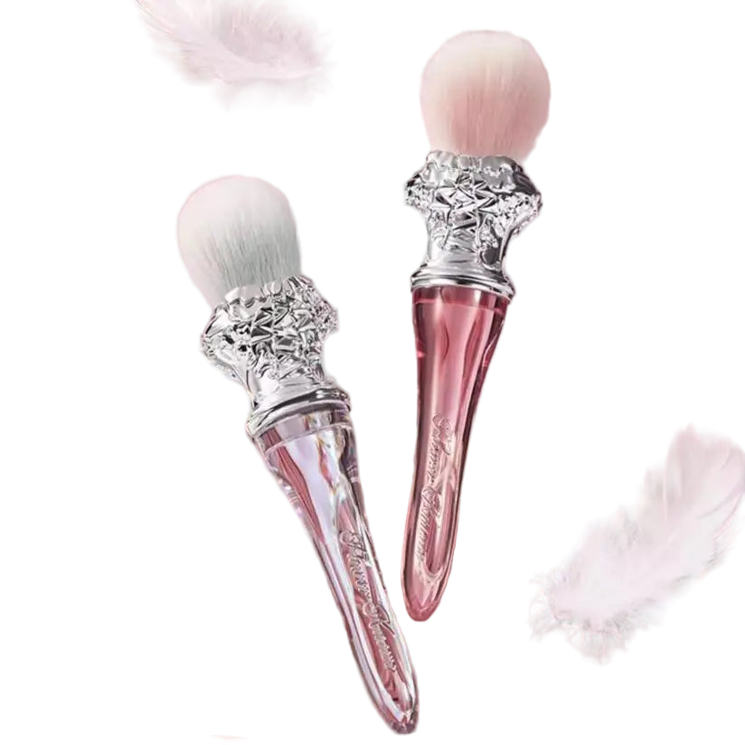 Flower Knows Swan Ballet Blush Wool Brush Mineral Powder Bronzer Contour Makeup Brushes By Flower Knows