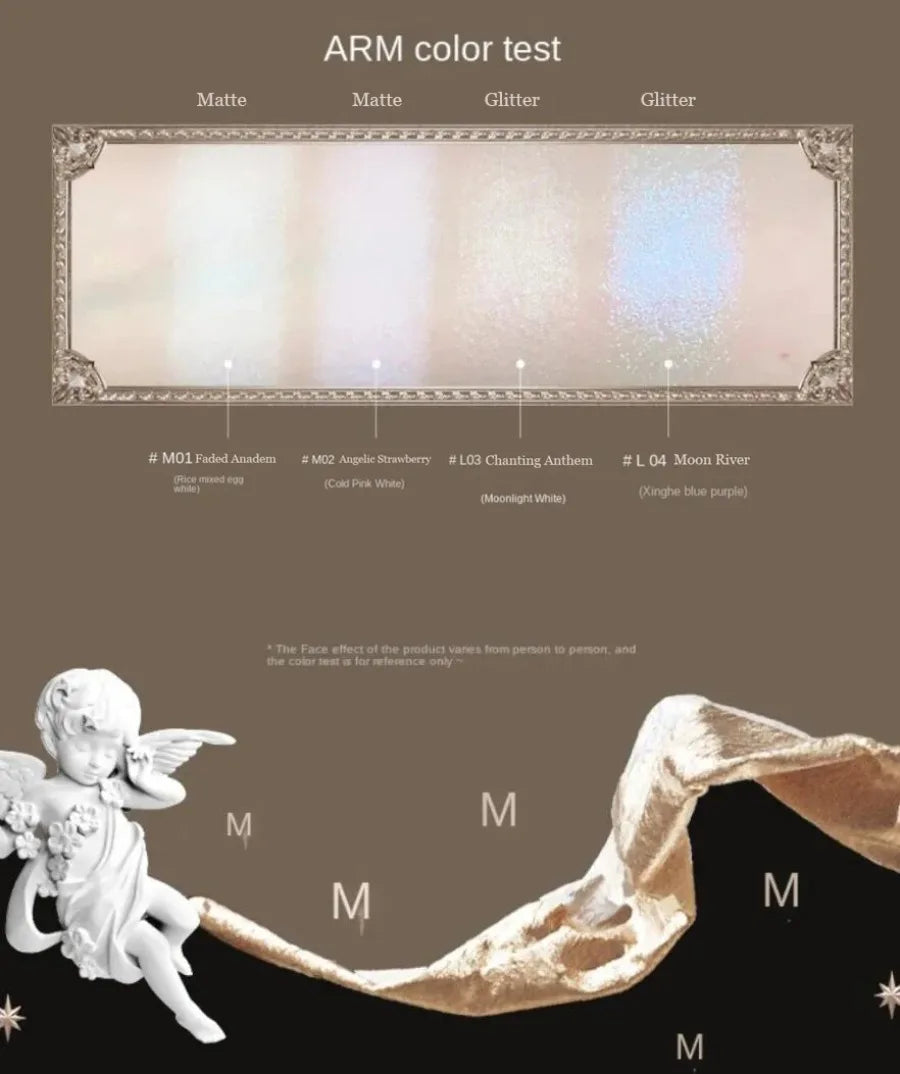 Flower knows Little Angel Big Makeup Sets Gift Box All In Eyeshadow Blush Cream Matte Lipstick Highlighter Full Kit De Maquillaje