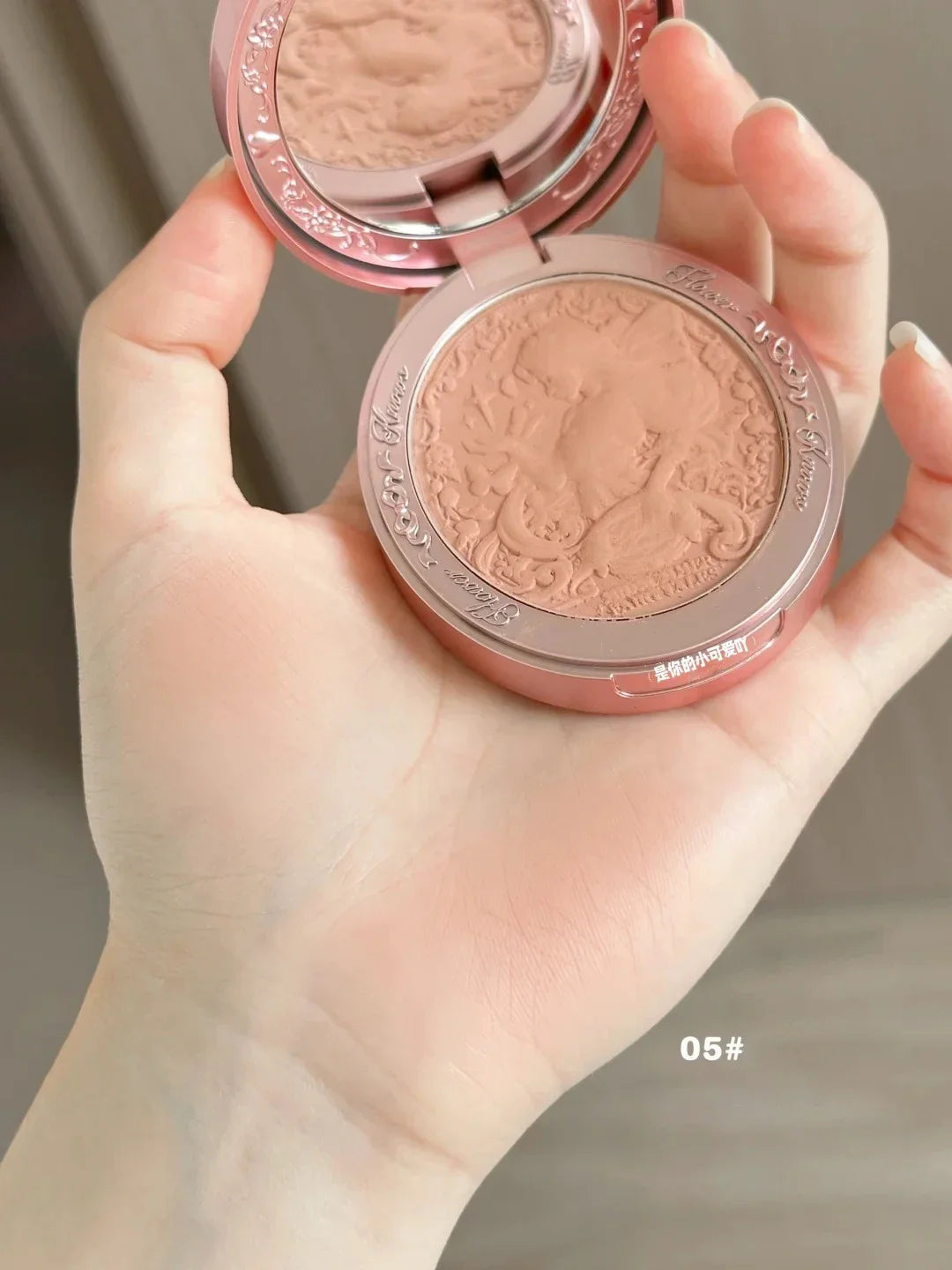 Flower Knows Velvet Blush Palette Long Lasting Natural Pigmented Makeup Long Lasting Natural Highly Pigmented Blusher 5g