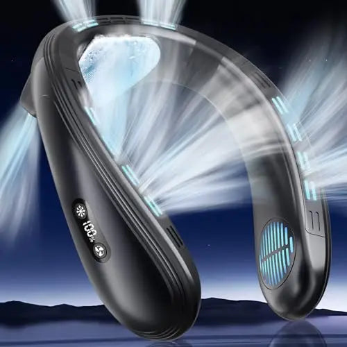 Neck & Back Cooling Fan – Hands-Free Comfort Anywhere